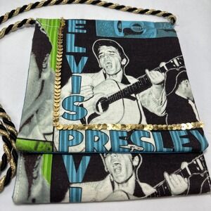 Bagappaloza Elvis Presley Crossbody Bag Handmade Novelty Purse‎